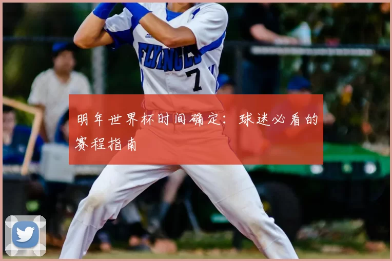 明年世界杯时间确定：球迷必看的赛程指南